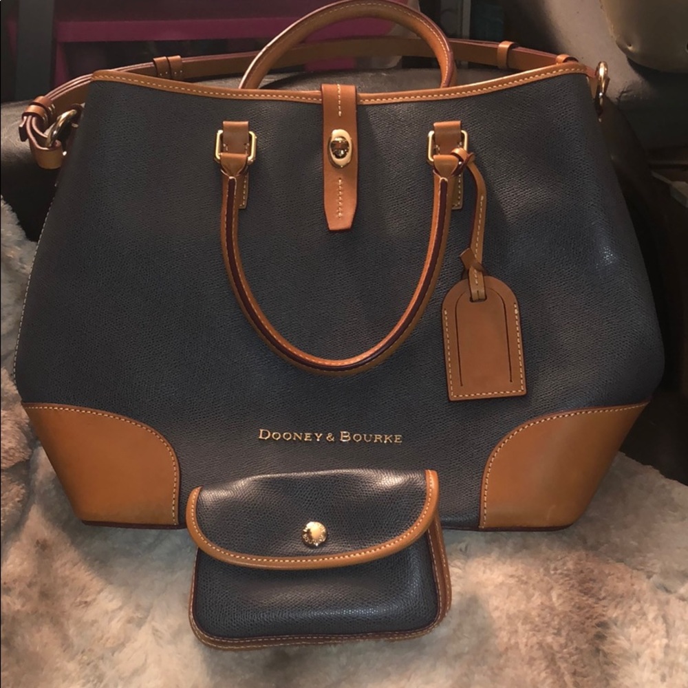Dooney and Bourke shoulder bag & matching wristlet